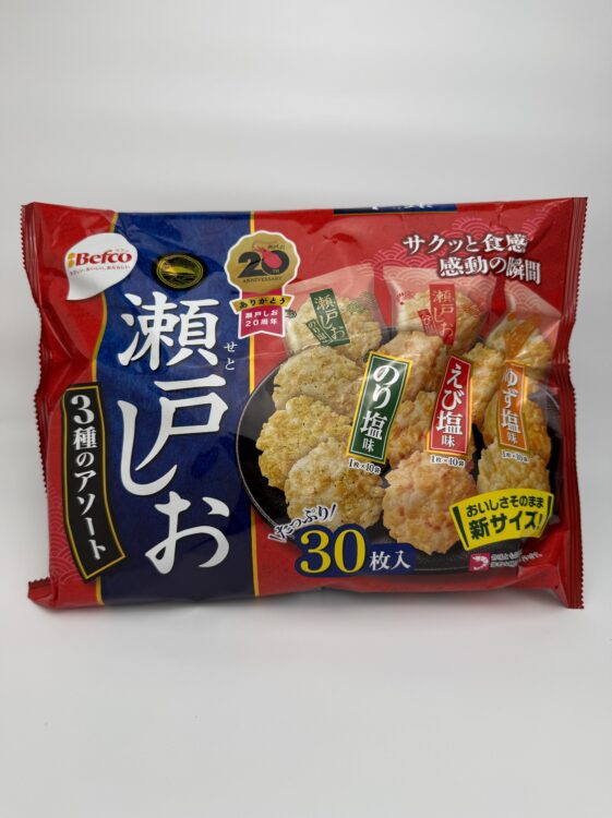 Befco Setoshio Fried Rice Cracker Variety Family Pack