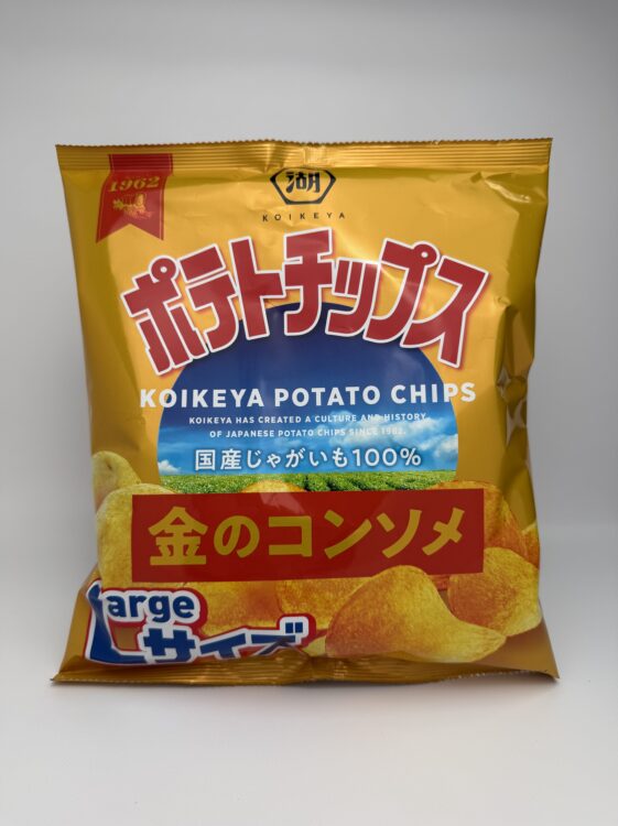Koikeya Potato Chips Gold Consomme Large Size