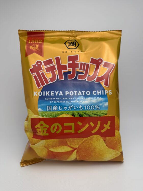 Koikeya Potato Chips Gold Consomme