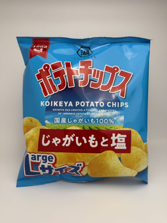 Koikeya Potato Chips Potatoes & Salt Large Size