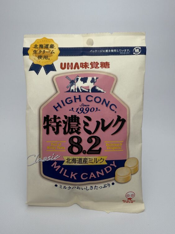 UHA Mikakuto Tokuno Milk 8.2 Candy
