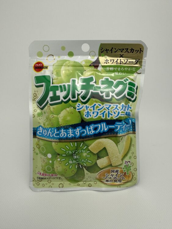 Bourbon Fettuccine Gummy Candy Shine Muscat White Soda