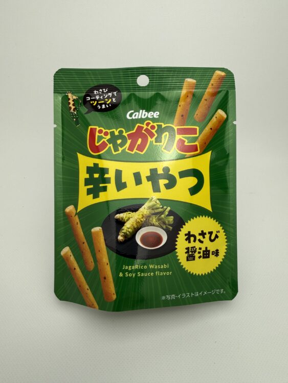 Calbee Jagarico Potato Snacks Wasabi & Soy Sauce