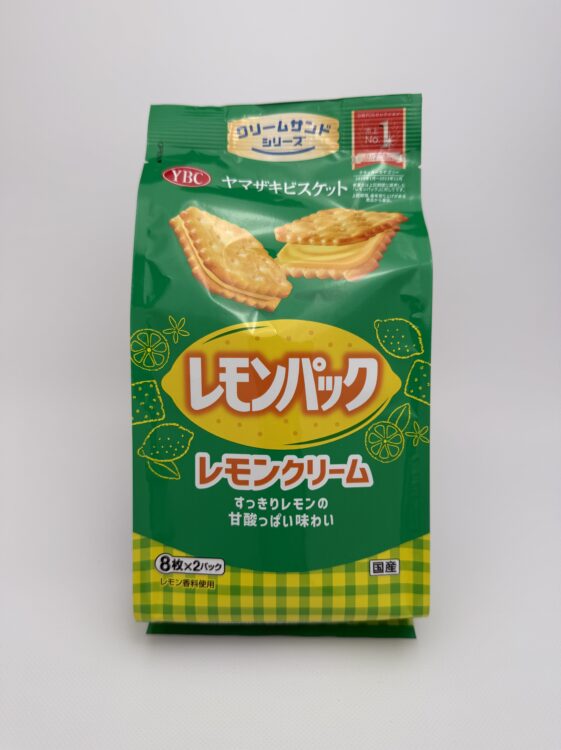 Yamazaki Lemon Pack Cream Sandwich Crackers