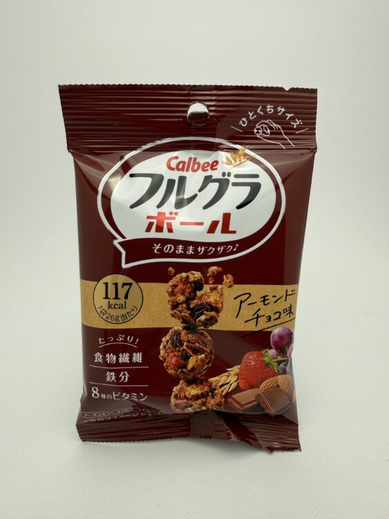 Calbee Frugra Ball Almond Chocolate