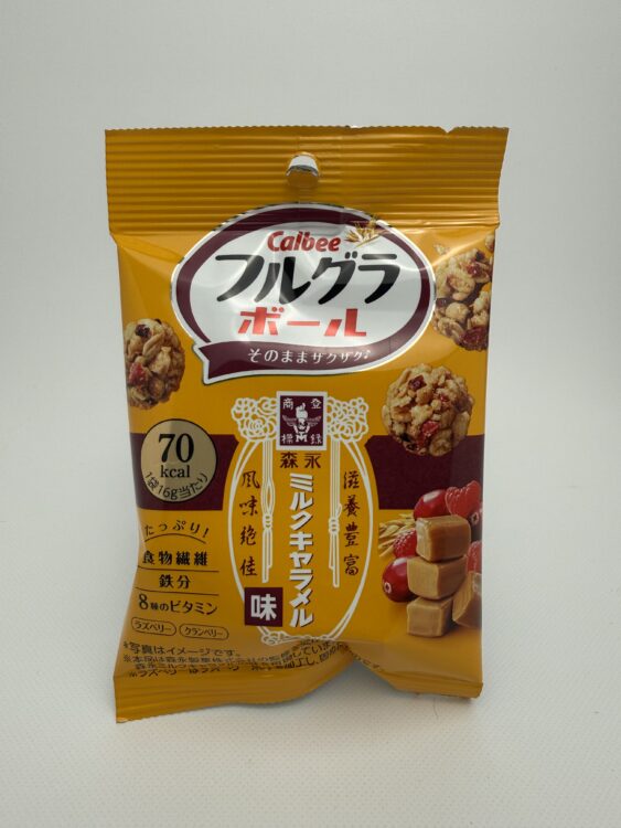 Calbee Frugra Ball Milk Caramel