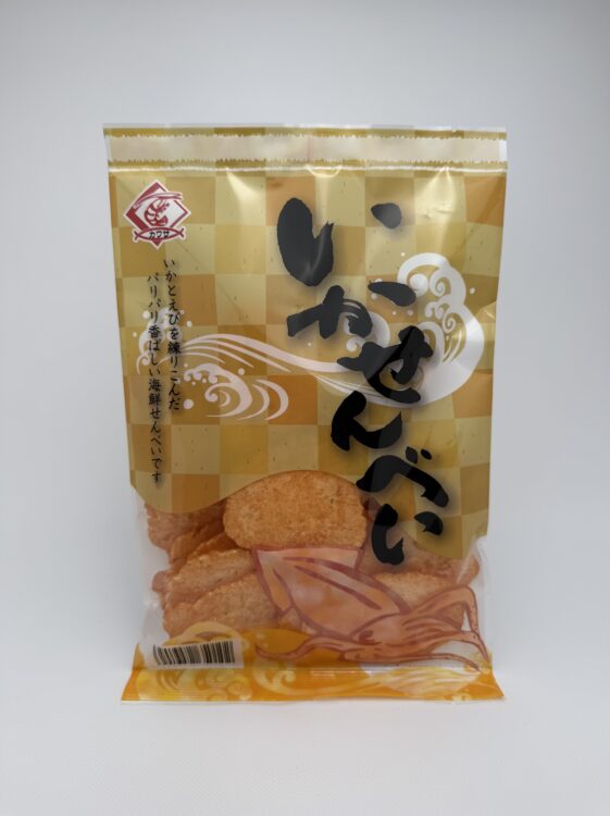 Kawasa Squid Senbei Potato Crackers