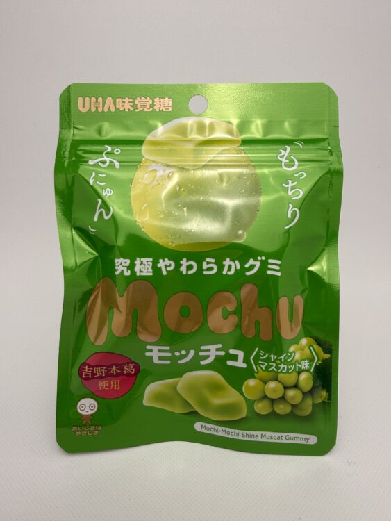 UHA Mikakuto Mocchu Gummy Candy Shine Muscat