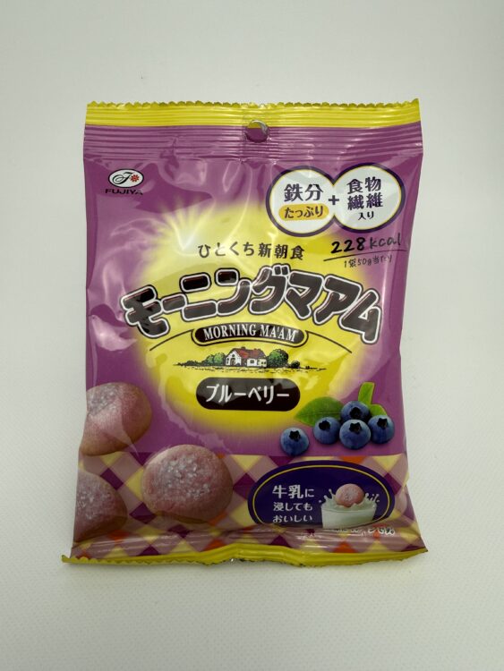 Fujiya Morning Ma'am Soft Cookies Blueberry