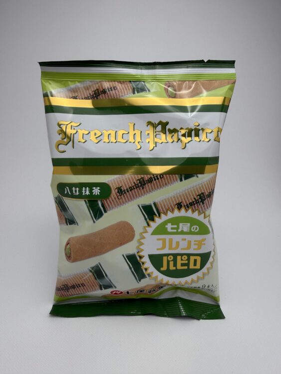 Nanao French Papiro Wafer Rolls Matcha