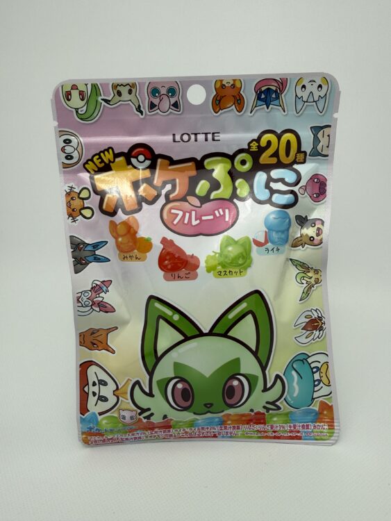 Lotte Poke Puni Assorted Gummy Candy Fruit