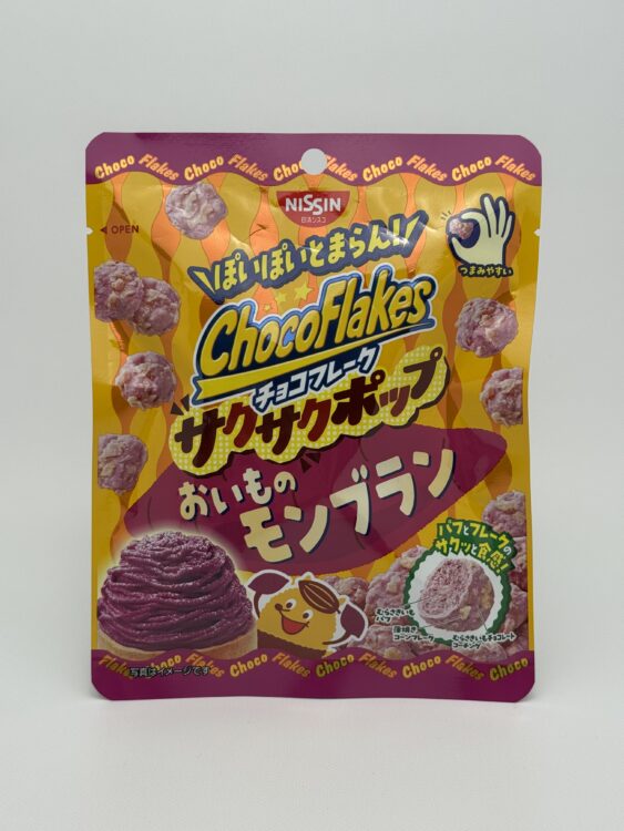 Nissin Choco Flakes Saku Saku Pop Mont Blanc