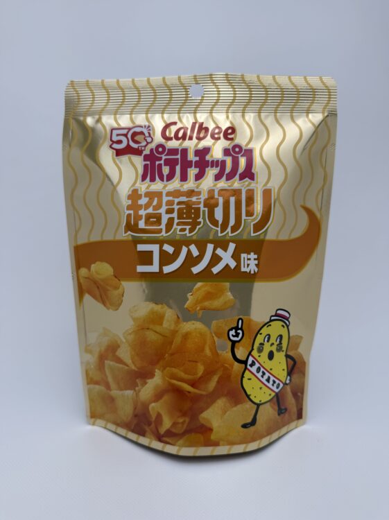 Calbee Ultra Thin Cut Potato Chips Consomme
