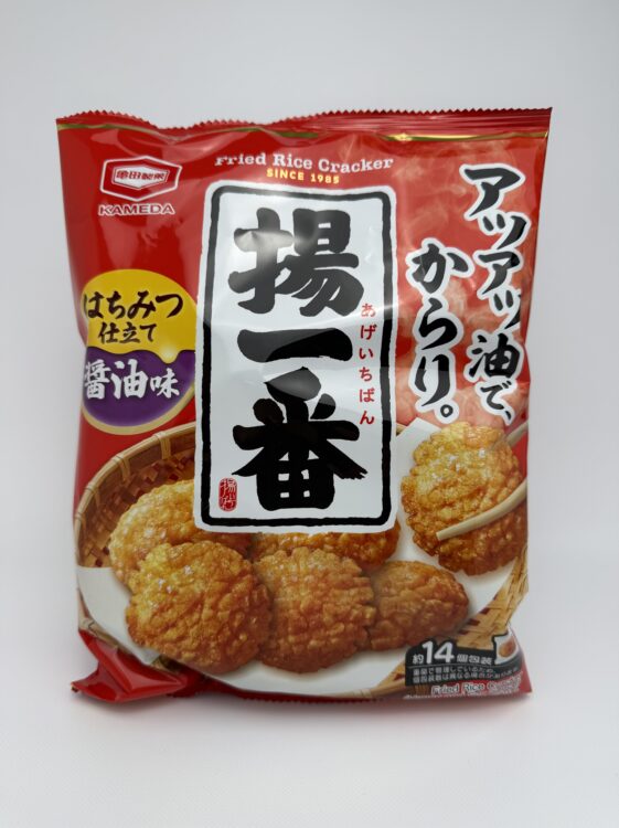 Kameda Age Ichiban Fried Rice Cracker Soy Sauce