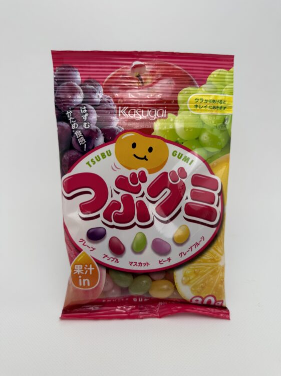 Kasugai Tsubu Gummy Candy Fruit Assortment