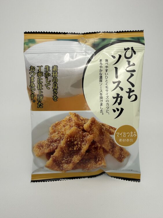 Mitsubishi Bite-Sized Sauce Katsu – Japanese Breaded Cutlet Snack