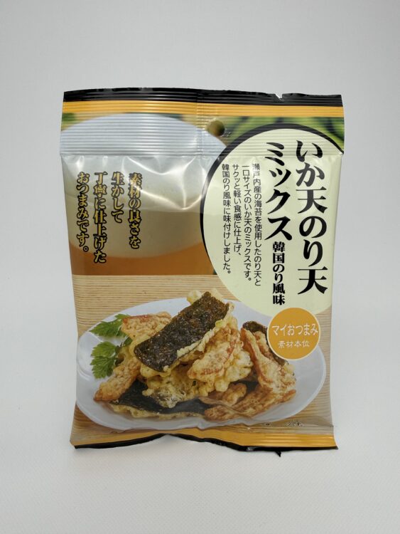 Mitsubishi Ika Ten & Nori Ten Mix Tempura Snack Korean Seaweed Flavor