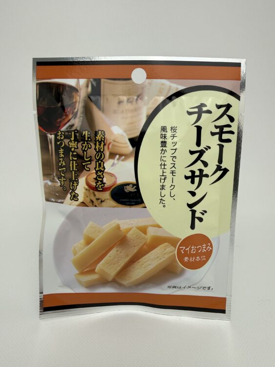 Mitsubishi Smoked Cheese Sandwich – Japanese Cheese & Fish Paste Snack