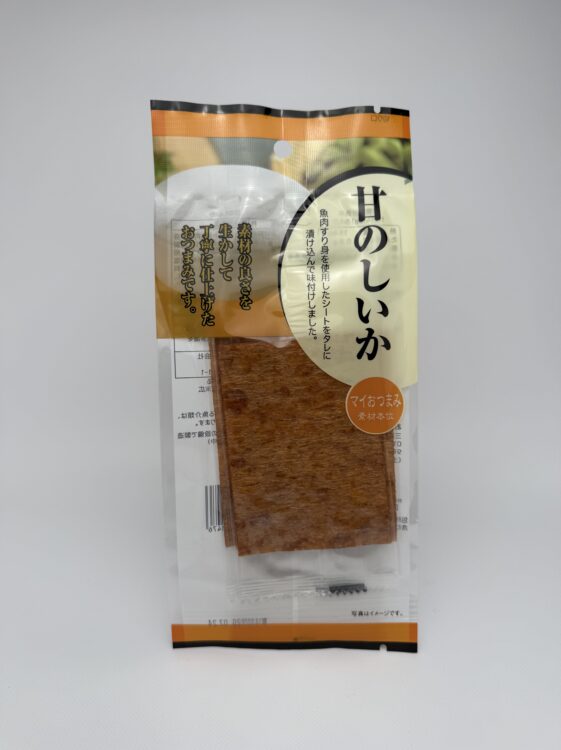 Mitsubishi Sweet Noshii Ika Style Seafood Sheet Snack