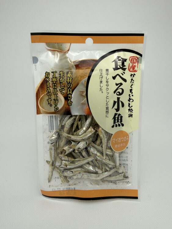 Mitsubishi Taberu Small Fish – Crispy Japanese Dried Anchovy Snack