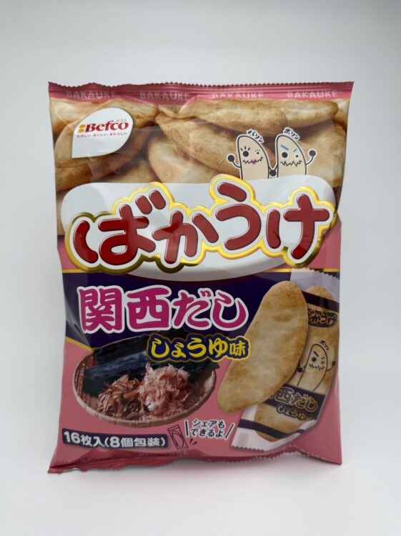 Befco Bakauke Fried Rice Cracker Kansai Dashi Shoyu