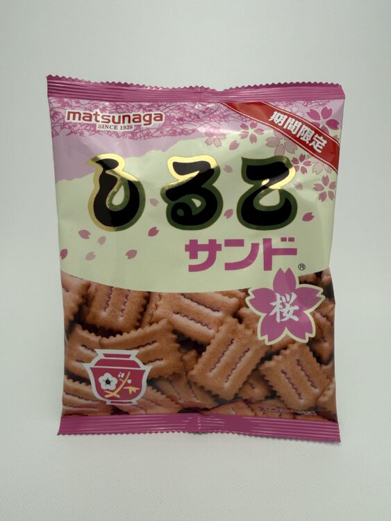 Matsunaga Shiruko Anko Sandwich Biscuit Sakura