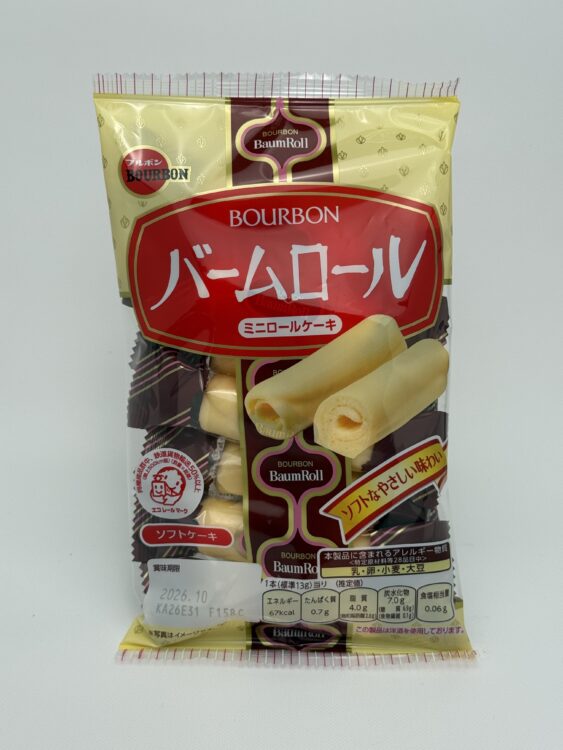Bourbon Baum Roll Mini Roll Cake