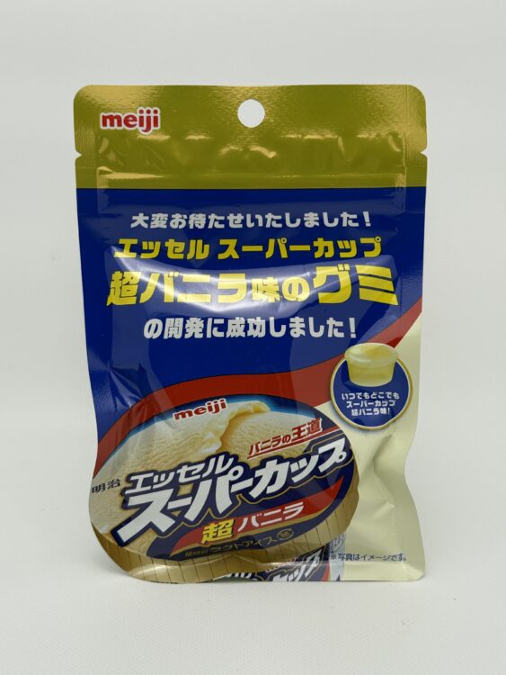 Meiji Essel Super Cup Super Vanilla Gummy Candy