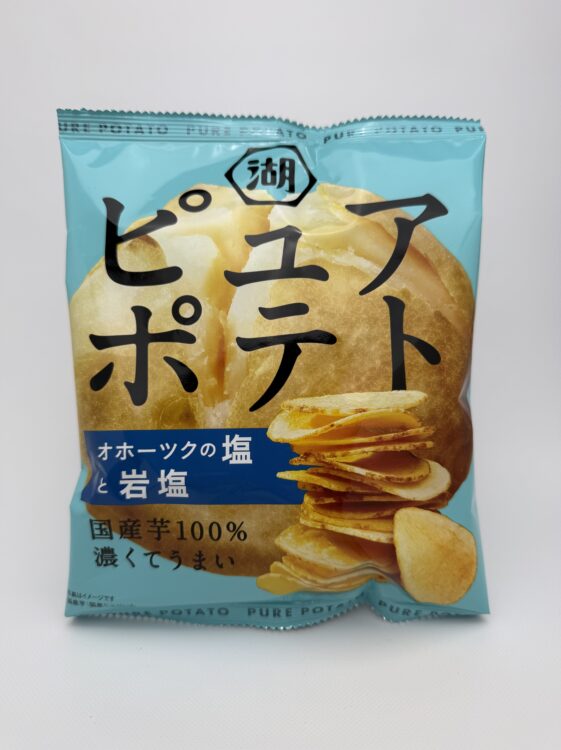 Koikeya Pure Potato Chips Okhotsk Salt & Rock Salt