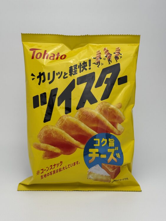 Tohato Twister Snacks Rich Cheese