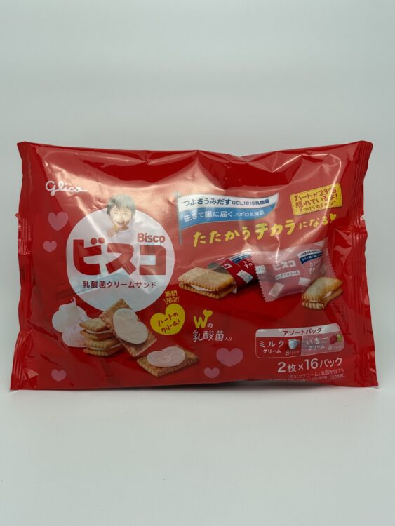 Glico Bisco Cream Sandwich Biscuit Variety Family Pack