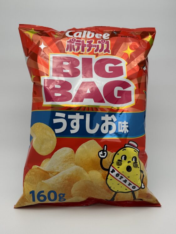 Calbee Potato Chips Big Bag Lightly Salted
