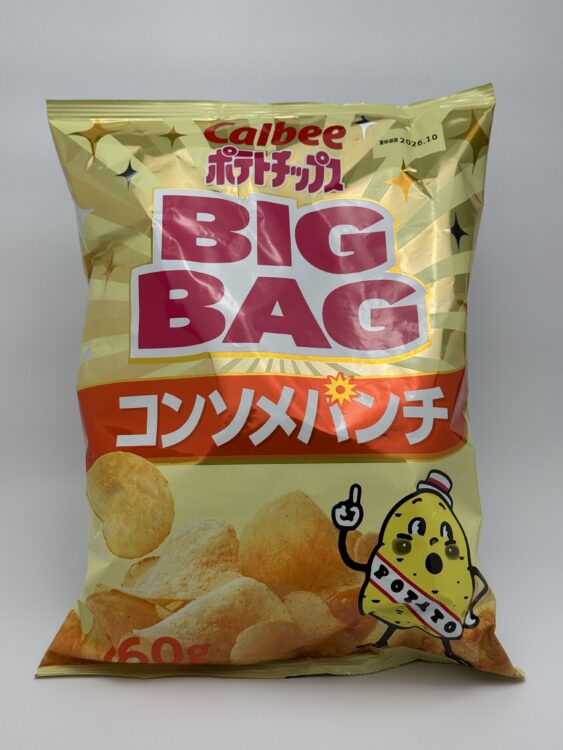 Calbee Potato Chips Big Bag Consomme Punch