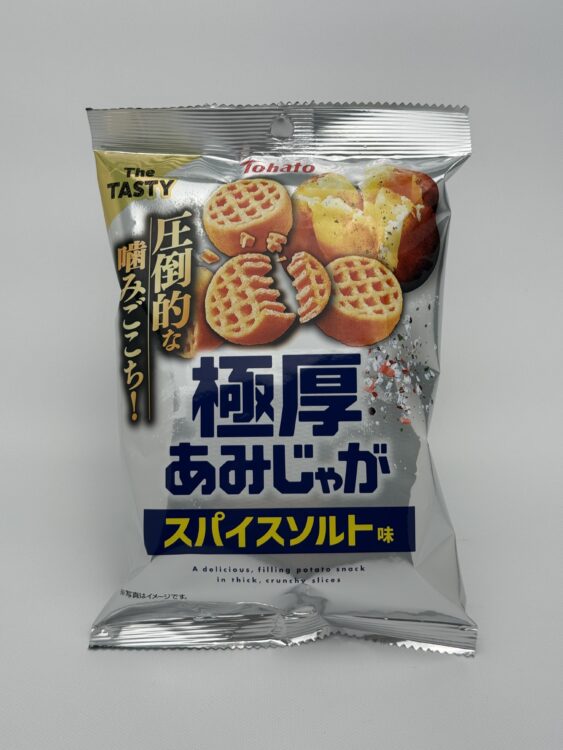 Tohato Gokuatsu Amijaga Thick Cut Potato Snack Spice Salt