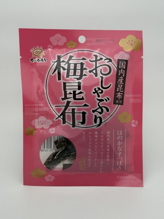 Maejima Oshaburi Ume Kombu Plum Flavored Dried Kelp Snack