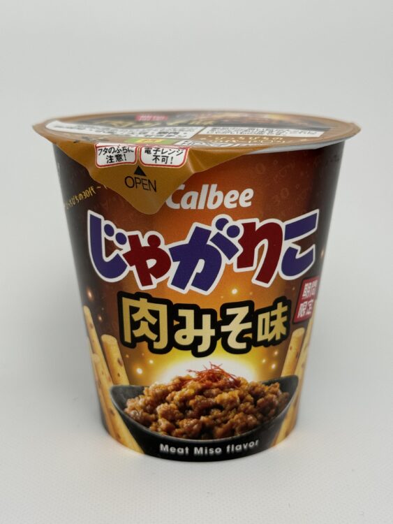 Calbee Jagarico Potato Snacks Meat Miso