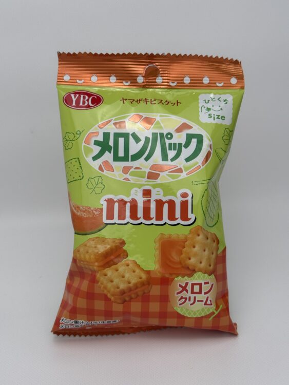 Yamazaki Melon Pack Melon Cream Sandwich Crackers Mini Pack