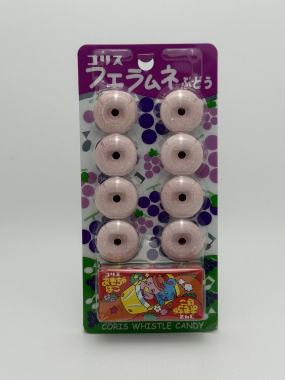Coris Fue Ramune Whistle Candy Grape