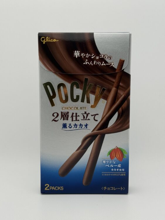 Glico Pocky Chocolate Double-Layer Kaoru Cacao