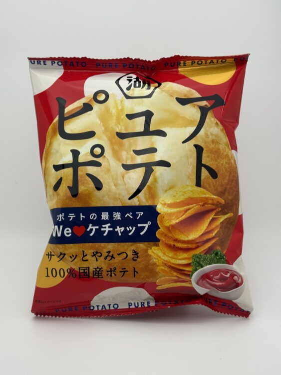 Koikeya Pure Potato Chips We Love Ketchup