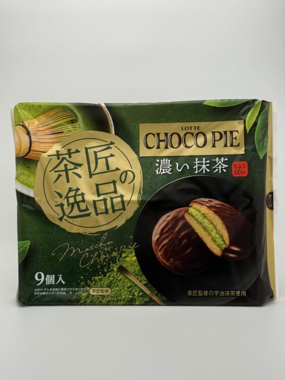 Lotte Choco Pie Rich Matcha Family Pack