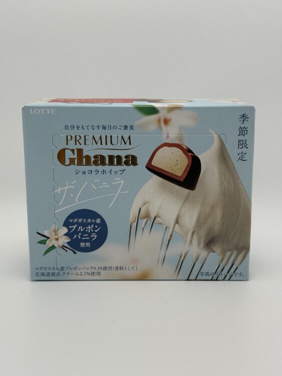 Lotte Premium Ghana Chocolat Whip The Vanilla