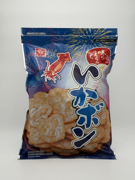 Mikawaya Ajiwai Ebisen Ikabon Squid Crackers