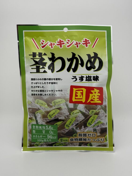 Sokan Kuki Wakame Seaweed Stem Snack Lightly Salted