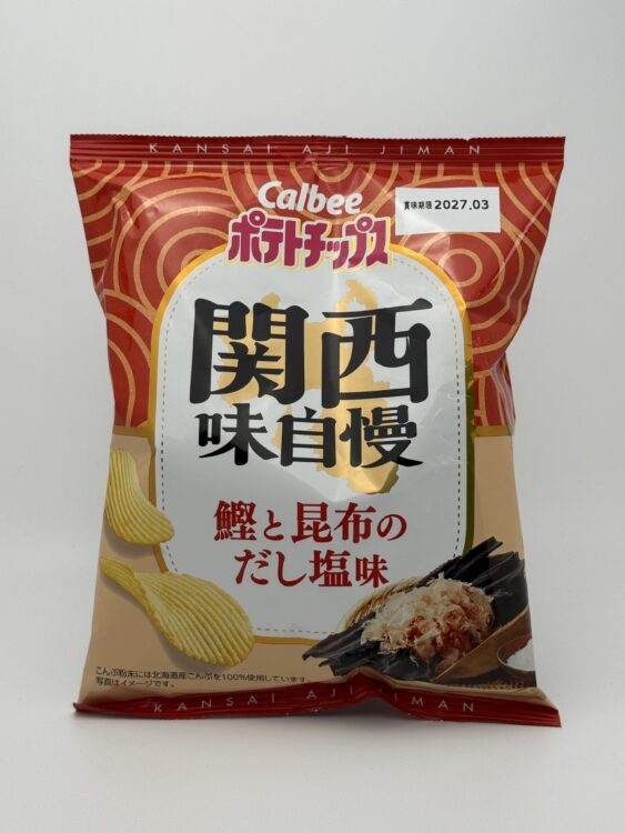 Calbee Potato Chips Kansai Ajijiman Dashi Salt