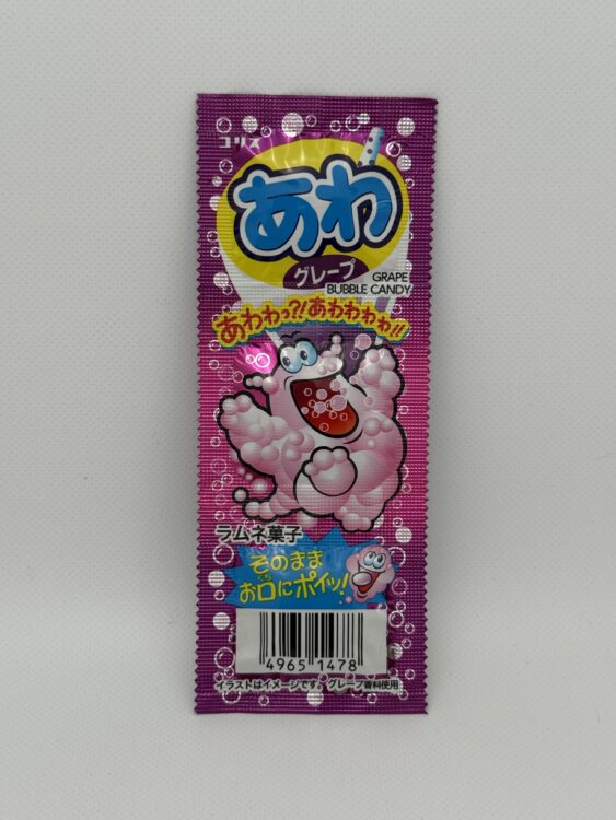 Coris Awa Grape Bubble Ramune Candy