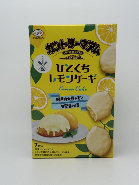 Fujiya Country Ma'am Hitokuchi Lemon Cake Cookie