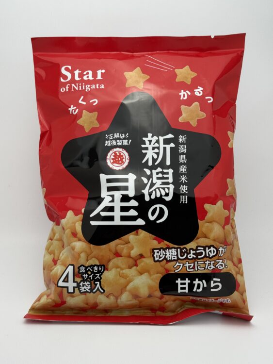 Echigo Star of Niigata Rice Crackers Sweet & Salty