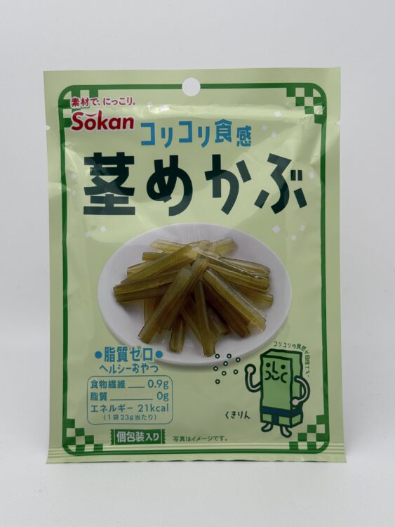 Sokan Kuki Mekabu Pickled Wakame Stem Snack