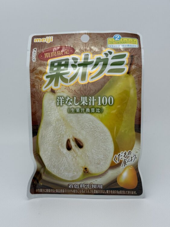 Meiji Kaju Gummy Candy Pear